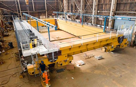 Custom Engineered Overhead Bridge Cranes Morgan Engineering