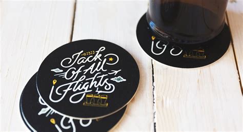 Bar coasters | Sticker Mule