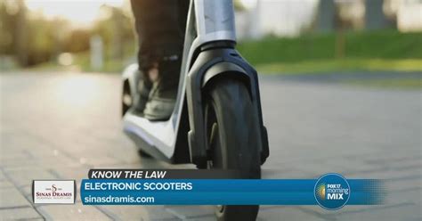 Know the Law: Electric Scooters