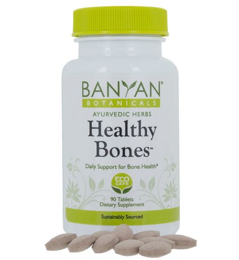 Banyan Botanicals Healthy Bones Organic Bone Health Supplement With