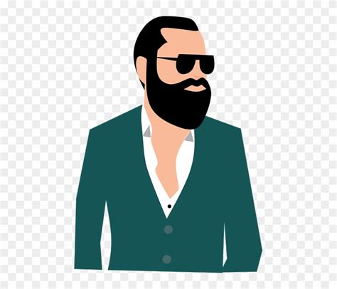 Portrait, Adult, People, Man, Beard, Boldness, Business - Cartoon ...