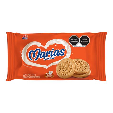 Gamesa Galletas Marias Practi PACK Bolsa Con 510g Caja Con 14 Bolsas