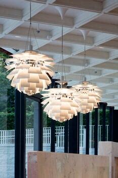 Louis Poulsen Lampada Ph Artichoke Mm Bianca Finnish Design Shop