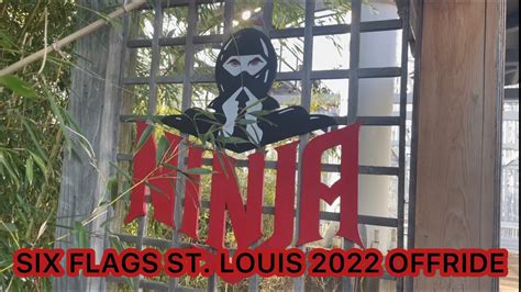 Ninja Six Flags St Louis 2022 Offride No Copyright Youtube