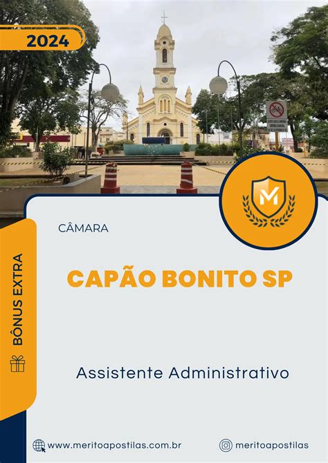 Apostila Assistente Administrativo C Mara De Cap O Bonito Sp