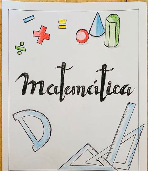 Capa De Trabalho De Matemática