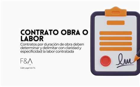 Contrato Obra O Labor Fya Legal