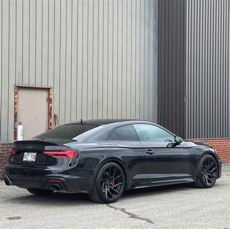 Audi Rs5 B9 Black Bc Forged Hca218s Wheel Front