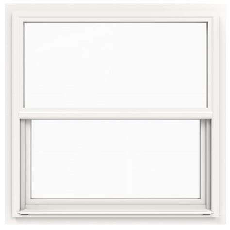 Jeld Wen In X In V Series White Single Hung Vinyl Window