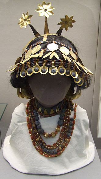 Queen Puabi S Headdress Wikipedia