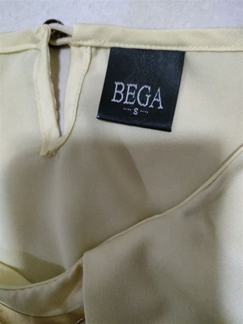 Bega Yellow Sleevless Office Wear Blouse Womens Fashion Tops