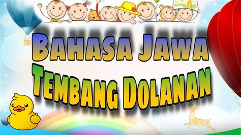 Tembang Dolanan Bahasa Jawa Kelas 1 Semester 2 YouTube