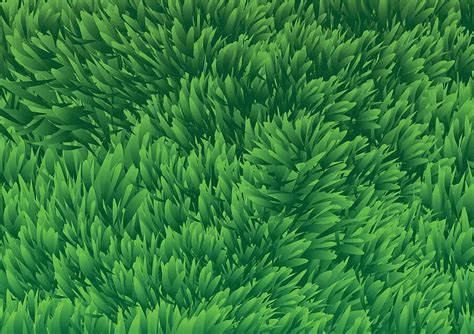 Grassy Field Background Vector Illustration Pattern Lawn Texture Vector Pattern Lawn Texture