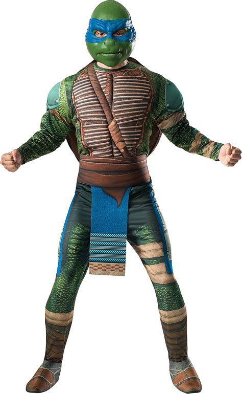 Costume Leonardo Tartarughe Ninja Adulto Xl Amazon It Moda