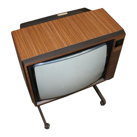 Prop Hire Grundig Super Colour Wood Effect Tv Seventies