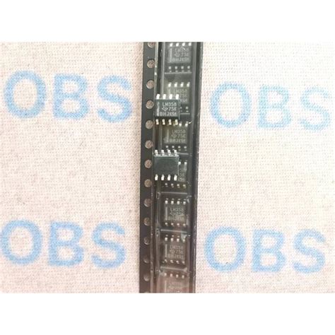 10 Pcs LM358DR LM358 SOP 8 Patch Operation Amplifier Shopee Malaysia