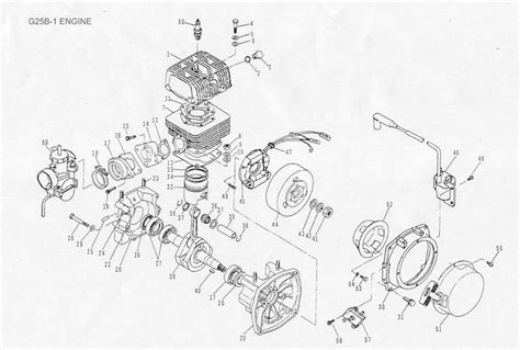 Motores ZENOAH G 25 Engines