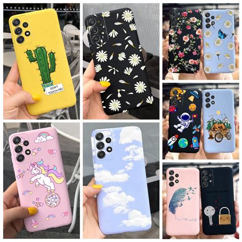 Funda De Silicona Blanda Para Samsung Galaxy A13 4G Carcasa Bonita