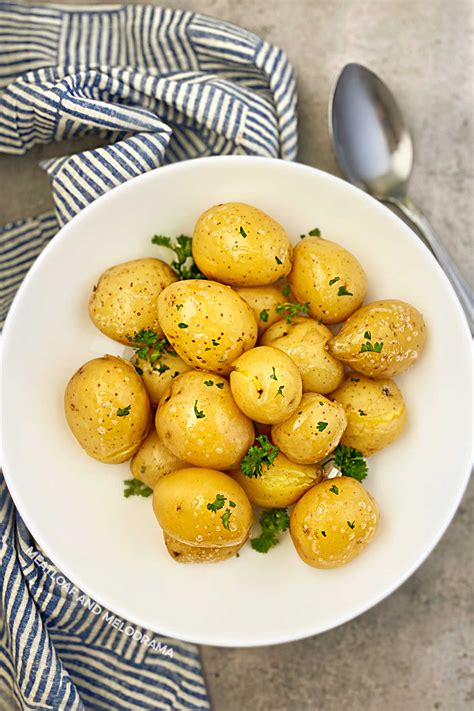 Easy Instant Pot Baby Potatoes Meatloaf And Melodrama