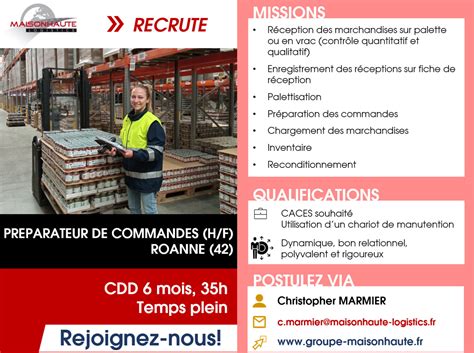 Offre Emploi Transport Logistique Roanne Maisonhaute