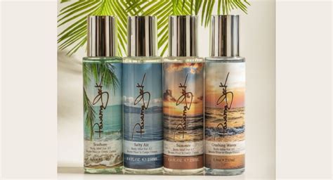 Panama Jack Launches Tropical Fragrances Essential Oils And Body Mists Beauty Packaging