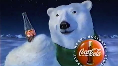 Coca Cola 1993 Polar Bears Christmas Commercial Youtube