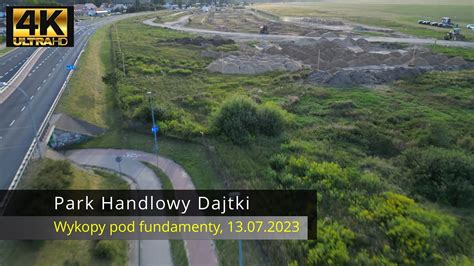 Park Handlowy Olsztyn Dajtki Przygotowania Pod Fundamenty