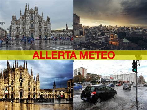 Allerta Meteo Lombardia A Milano Codice Giallo Per Vento Oggi Pomeriggio