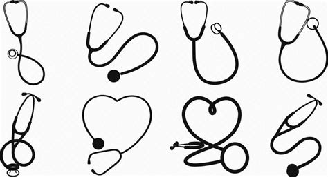 Stethoscope Clipart Svg 259 Svg Png Eps Dxf File