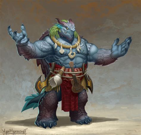 Tortle Barbarian By Vanharmontt On Deviantart Fantasy Character Art