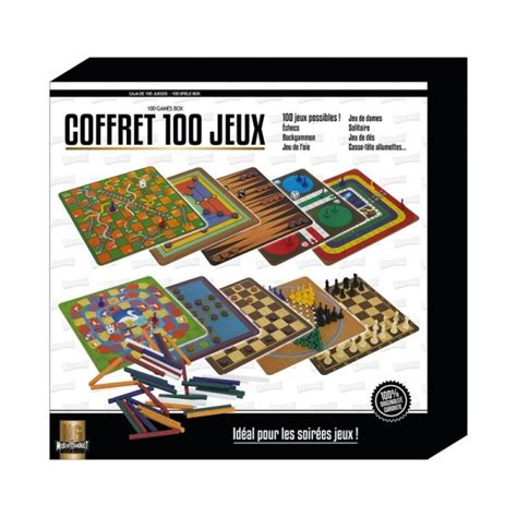 Coffret de 100 jeux classiques Made in Bébé