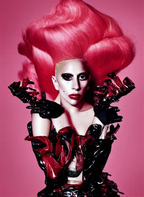 Lady Gaga By Nick Knight Vogue Magazine Award Stable Diffusion