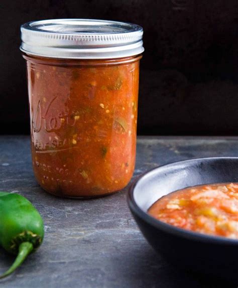 Salsa Recipe For Canning