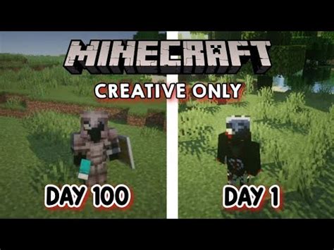 Hari Di Minecraft Tapi Creative Only Youtube