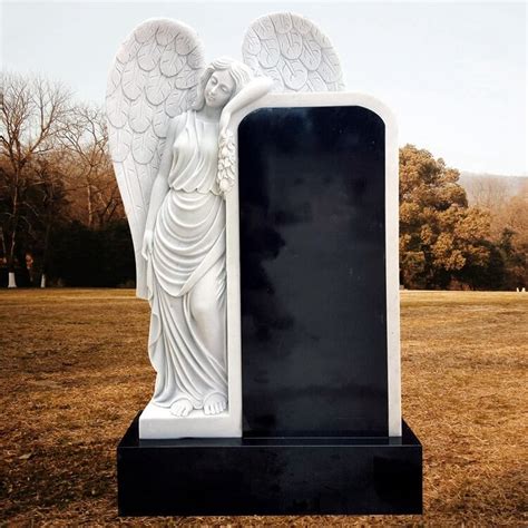 angels engraved on headstones | AongKing Sculpture