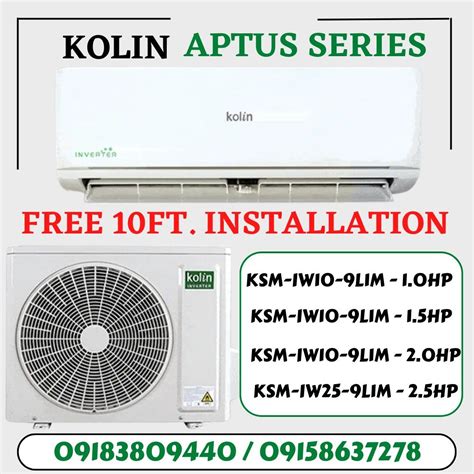 Kolin Standard Inverter Split Type Aircon Tv And Home Appliances Air