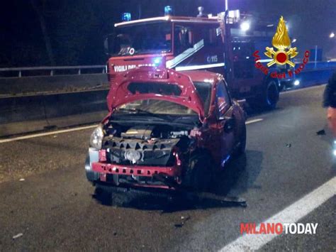 Incidente Mortale Sulla Milano Meda Foto Vigili Fuoco