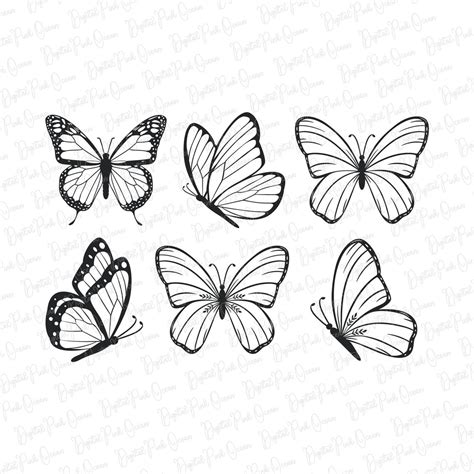 Butterfly Svg Cut File Butterfly Svg Trendy Butterfly Svg Butterfly Svg Layered Butterfly