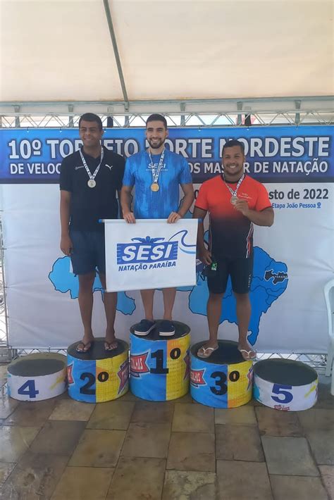 Fiepb Atletas De Nata O Do Sesi Pb Conquistam Mais De Medalhas Em