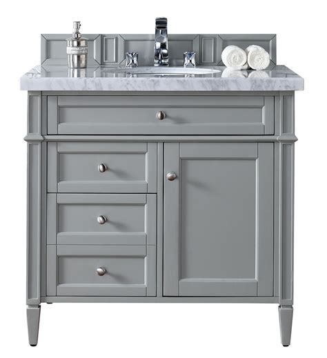 Brittany 36 Urban Gray Bathroom Vanity James Martin Grey Bathroom