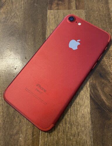 Apple Iphone 7 Product Red 128gb Unlocked A1778 Gsm 759776452222 Ebay