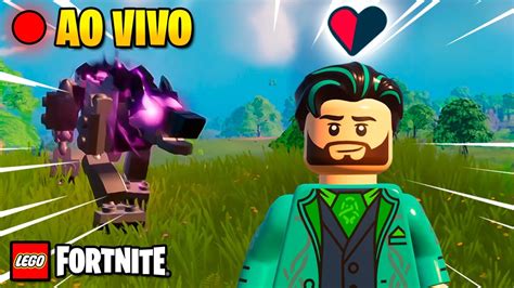 Ao Vivo Modo Barra Pesada No Lego Fortnite Hardcore Youtube