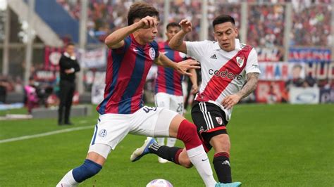 San Lorenzo Vs River Por La Liga Profesional Horario Formaciones Y Tv