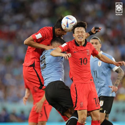 Thekfa On Twitter 생생포토 대한민국🇰🇷 0 0 🇺🇾우루과이 2022 Fifa 카타르 월드컵 조별리그 2