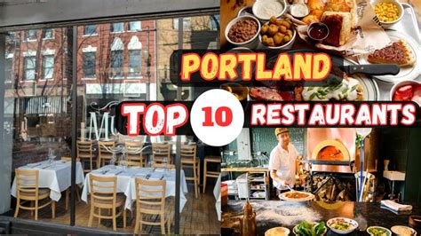 Top 10 Best Restaurants In Portland Oregon Youtube