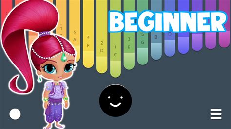 Shimmer And Shine Theme Song Kalimba Cute Tutorial Beginner Keylimba Easy Youtube