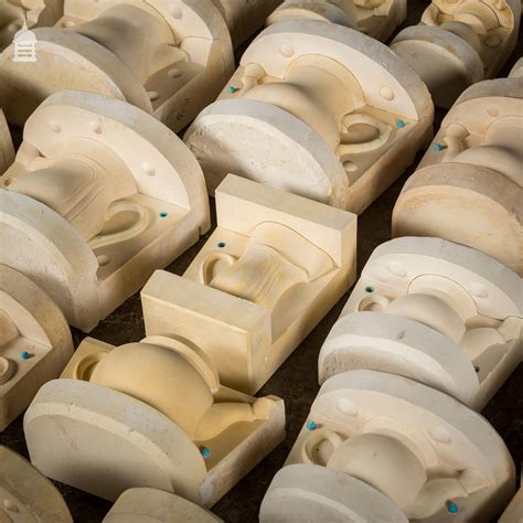 Batch Of 68 Vintage Teapot And Vase Pottery Moulds Norfolk Reclamation