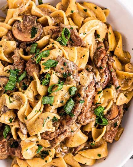 Ultimate Beef Stroganoff 30 Minute Recipe The Chunky Chef Artofit