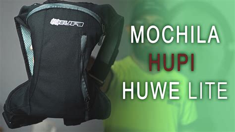 Review Mochila De Hidrata O Hupi Huwe Lite Youtube