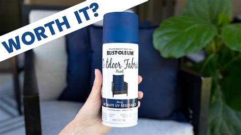 Rustoleum Outdoor Fabric Spray Paint Patio Ideas On A Budget Youtube